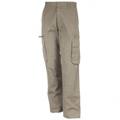 Kariban Men's Spaso Heavy Canvas Cargo Trousers | Nauticrew | Uniform