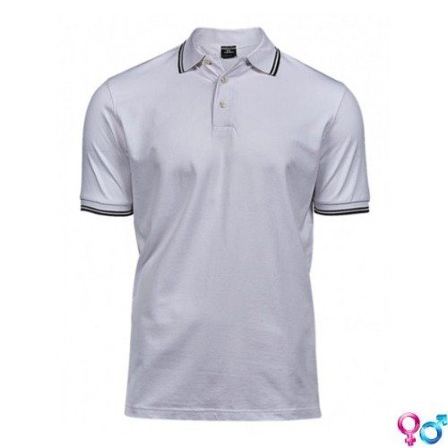 Luxury Tipped Stretch Polo for Men by Tee Jays from Nauticrew
